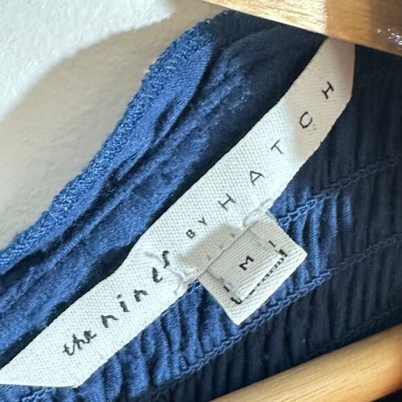 The Nines By Hatch Sleeveless Smocked Jersey Maternity Dress Womans Medium - Picture 6 of 9